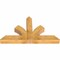 Ekena Millwork Richland Rough Sawn Timber Gable Bracket, Western Red Cedar, 60"W x 35"H x 6"D x 6"F, 14/12 Pitch GBW060X35X0606RIC00RWR - alternate 4